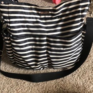 Striped Kate Spade Diaper Bag